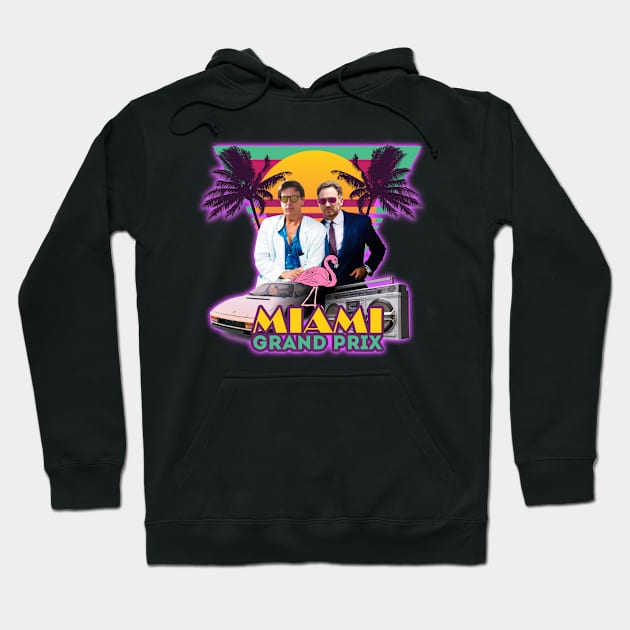 Miami Grand Prix Toto Horner Edition Hoodie by Worldengine